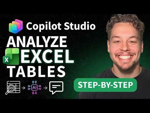 How to Read Excel Data with Agents in Microsoft Copilot Studio