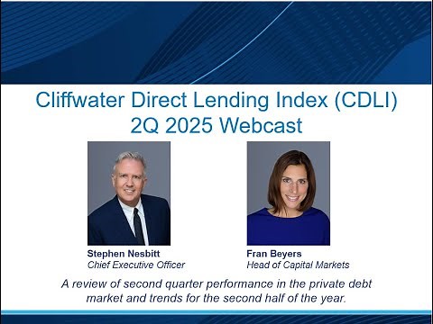 Cliffwater Direct Lending Index – 2nd Quarter, 2025