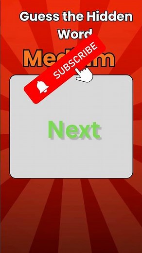 Guess the Hidden Word Quiz | Fun & Tricky Word Challenge | #quiz