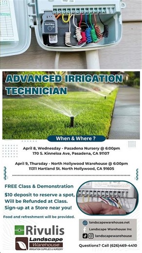 ADVANCED IRRIGATION TECHNICIAN