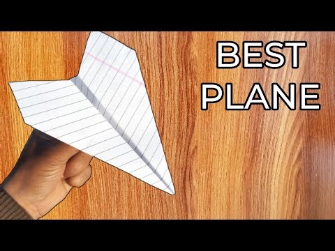 Make Paper airplane that long flies far | Record plane banane ka tarika | Best Aeroplane easy #1013