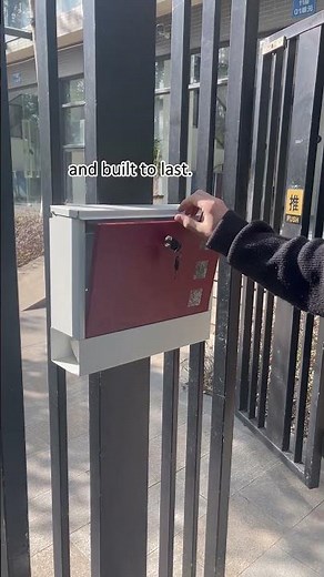 School mailbox free install✅ Safe for letter/notice