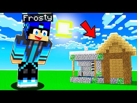 MINECRAFT BUT YOU GET BIGGER EVERY MINUTE!!