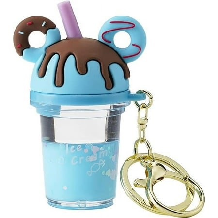 Donut Keychain, Boba Tea Kawaii Cute Accessories for Backpacks, Comfort Liquid Keychain for Girls, Women, Daughters,blue - Walmart.ca