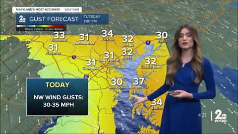 Good Morning Maryland Tuesday Weather - Stevie Daniels