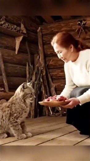 She Saved a Freezing Baby Lynx at –71°C. Then the Mother Returned.🐈❄️