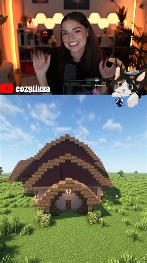 Alina on Instagram: "Minecraft Building Crash Course! This one is a long one, I apologize. But I hope I explained it well enough to be relatively easy to follow! Part 2: The Roof #Minecraft #gaming #GamerGirl"