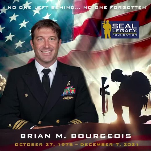 SEAL Legacy Foundation on Instagram: "Today we honor the Legacy of United States Navy SEAL Brian M. Bourgeois. #NoOneLeftBehind #NoOneForgotten Support the SEAL Legacy Foundation's Honored SEAL Legacy Scholarship Program at seallegacy.org/donate/"