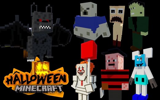 我的世界 万圣节怪物模组