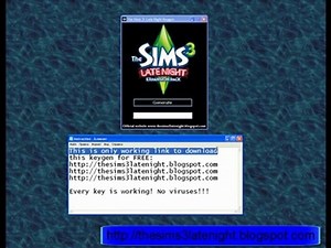 Serial Keys For Sims 3 Late Night Free Download