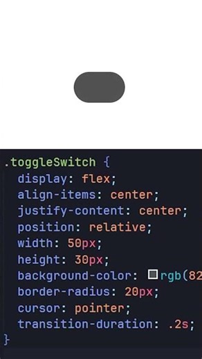Animated Toggle Button | HTML & CSS