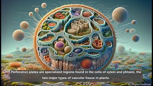 Perforation plate in biology