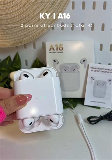 KY A16 Dual Earbuds: Premium Sound and Comfort