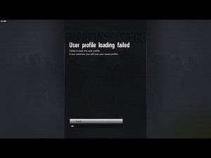 RAINBOW SIX SIEGE FALHA NO CARREGAMENTO DO PERFIL DO USUARIO- (ERROR)FAILURE LOADING PROFILE USERS