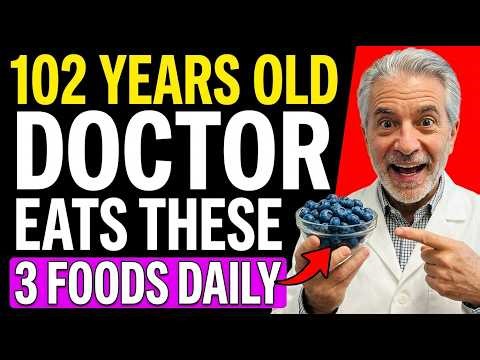 World's Oldest Doctor (102) Still Practices — I EAT These TOP 3 FOODS Every Day | Dr. Goodman