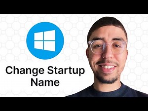 How to Change Windows 10 Startup Name | Rename Your PC Boot Name