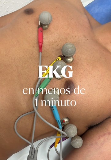Cómo realizar un EKG en menos de un minuto