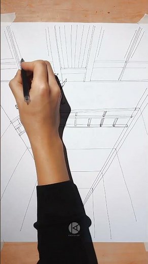 How to draw Perspective: NO rulers NO erasers