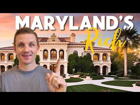Where Do BALTIMORE MARYLAND'S Ultra WEALTHY Live? | Maryland's Most EXPENSIVE Zip Codes!!