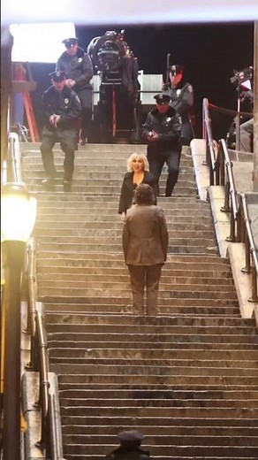 Spotted! Lady Gaga Shines As Harley Quinn In 'The Joker'