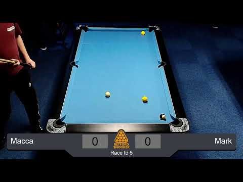 Pool: Macca vs Mark – 28 October 25, 21:33