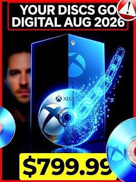 Sony Kills Discs 2028: Xbox $799 Digital Trap