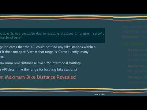 Understanding the 5km Maximum Bike Distance for HERE Intermodal Routing API V8