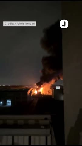 This is the fire at an electrical substation near Heathrow Airport which led to disruption of more than 1,300 flights. Thousands of homes have been left without power and more than 100 people were evacuated after a transformer at the North Hyde electrical substation caught fire in west London. Heathrow is the UK’s largest airport, with more than 83.9 million passengers travelling through its terminals in 2024. In Dublin, all flights flying to and from Heathrow have been cancelled and it currentl