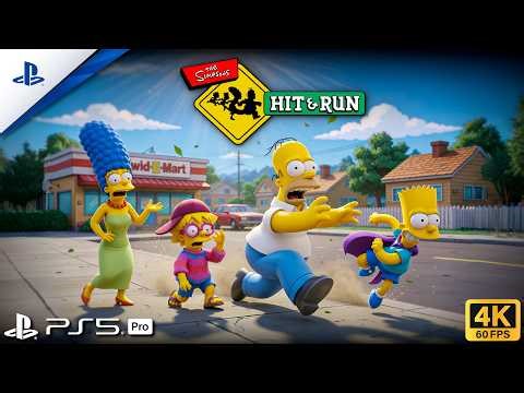 The Simpsons Hit & Run - PS5™ Gameplay [4K 60FPS]