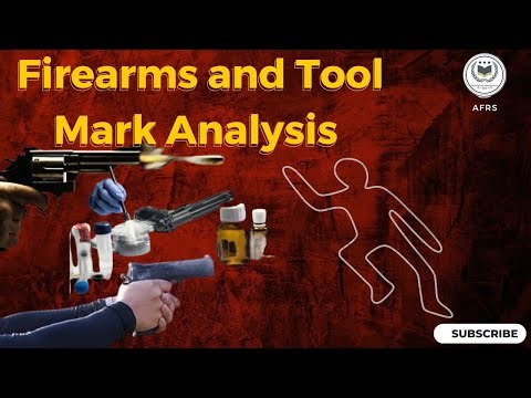 Firearms and Tool Mark Analysis #forensicballistics #firearmshistory #forensicscience #afrs
