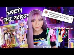 This DOLL has LIFE-LIKE outfits! Rainbow High Fashion Studio Avery playset