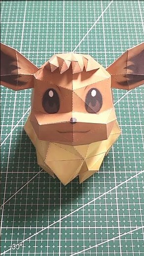 포켓몬스터 종이 이브이 만들기 페이퍼크래프트 / #shorts