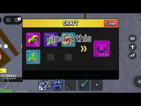 How to get shark anchor full tutorial #roblox #blox fruits