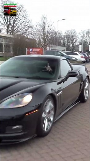 Chevrolet Corvette C6 doing Crazy Burnout 🤯