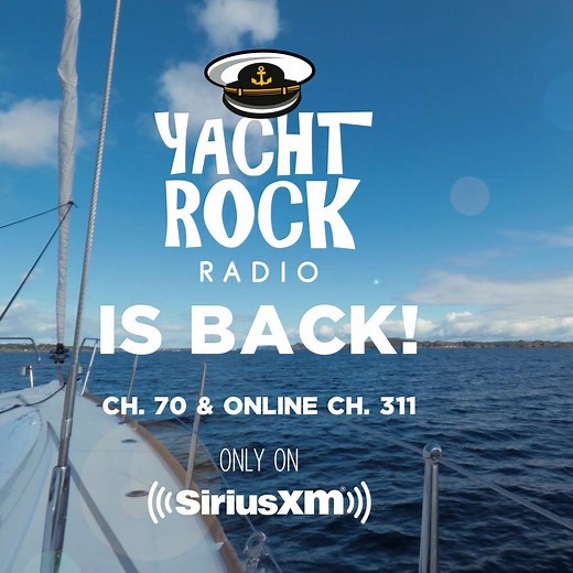 In case you missed it... Yacht Rock Radio has docked at Ch. 70 (Streaming Ch. 311) for the summer! 🥂 Hear artists like Steely Dan, Hall & Oates, Michael McDonald, Robbie Dupree, | SiriusXM