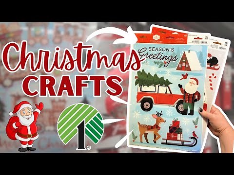 Brand New Ways to Use Window Clings for Christmas! Easy Dollar Tree Crafts to try for Christmas!