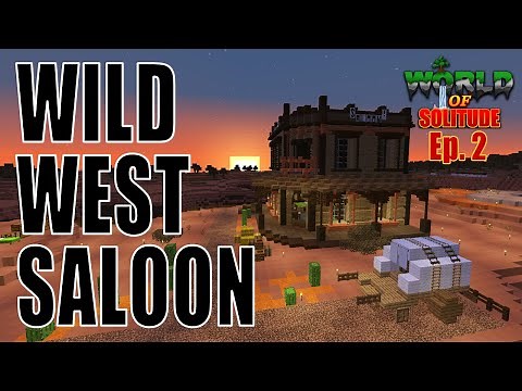 How to build Wild West Saloon in Minecraft Survival | Build Challenge WOS SMP Ep2