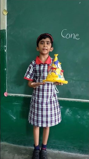 #Shapes Around Us(Chapter2) #FLN # KVS#3D Shape - Cone(face,corner,edge)#Ncert Joyful Maths#Class 2