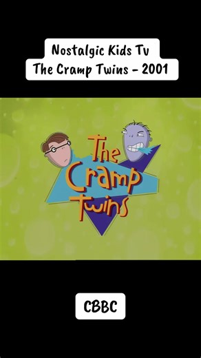 Nostalgic Kids Tv, The Cramp Twins. #kidstv #nostalgiafeels #fyp #cbbc