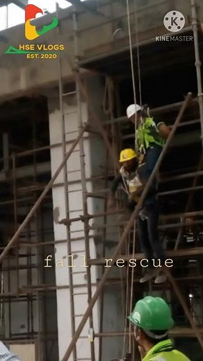 Rescue | Rescue of falling person | Work at height training |