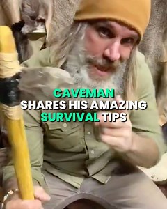 Meet the modern day caveman with the best survival tips! 👏🪓 | IGV
