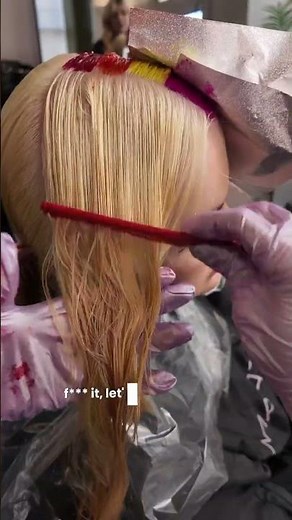 PINK ORANGE YELLOW & RED HAIRDYE TRANSFORMATION using Crazy Color ofc I bleached the roots of the