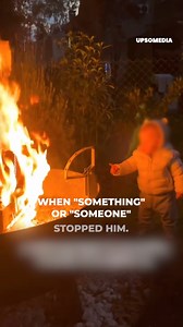 A mysterious presence was captured on video pulling the child away from danger. | The Enigma