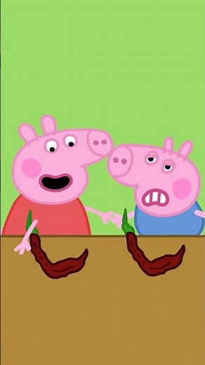 Peppa and George Try HOT Peppers! (Cartoon parody) #animation #peppapig #2danimation