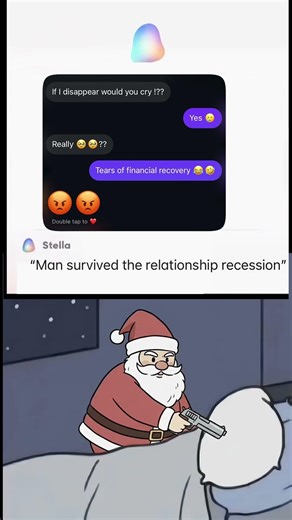 “She expected heartbreak… bro calculated financial recovery.” @talktostellaai