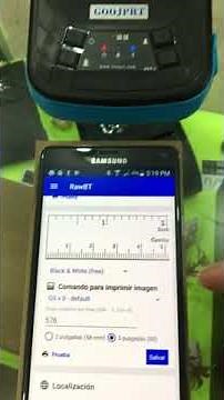 MoCell CR: Configuración RawBT + GTI