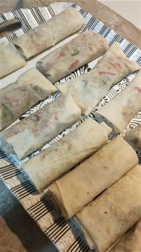 spring rolls folding spring rolls recipe