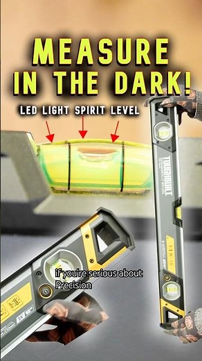 Levels above the rest! - Toughbuilt 24” Lighted Magnetic Box level