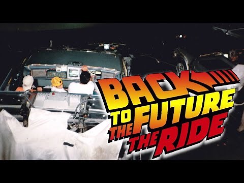Behind The Scenes Back To The Future The Ride IMAX OMNIMAX Film Projection Universal Studios