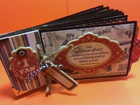 Quick and Easy Paper Bag Mini Album Part 1